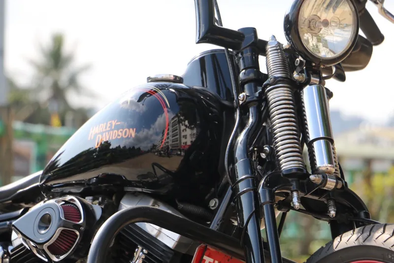 Harley-Davidson 哈雷 大彈簧 CROSS BONES．第 12 張