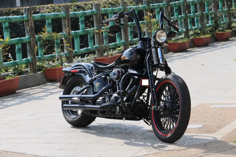 Harley-Davidson 哈雷 大彈簧 CROSS BONES．第 2 張
